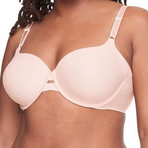 Warner's No Side Effects Underarm Smoothing Underwire T-Shirt Bra blush pink 40D